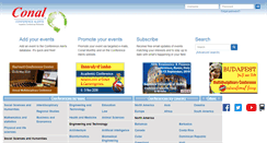 Desktop Screenshot of conferencealerts.com