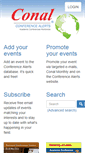 Mobile Screenshot of conferencealerts.com